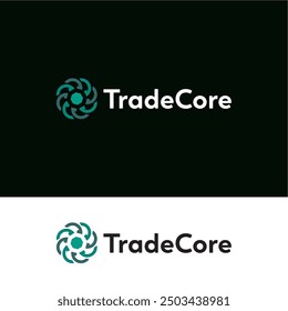 Trad core logo design ideas business name editable vector template  royalty free image