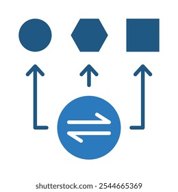 ícone Classificação Comercial - ilustração de vetor de linha