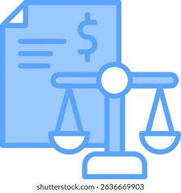 Trade Balance Icon Element For Design