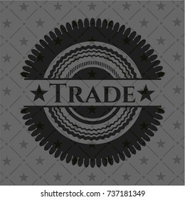 Trade black emblem