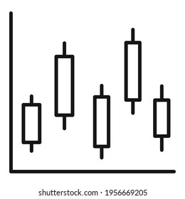 Icono de agente comercial. Esquema Icono vector de agente de comercio para diseño web aislado en fondo blanco