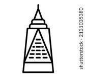 Trade Center icon vector image. Can also be used for web apps, mobile apps and print media.