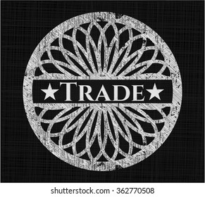Comercio con textura de pizarra
