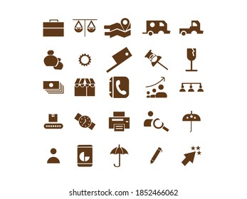 Trade Cool Vector Icons,Shopping and Ecommerce icons set,infographics and Vector illustration icon,Logistics line icons on black background, stock vector,business icons,present icons, simple vector
