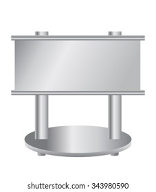 Trade exhibition stand.