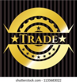 Trade gold shiny badge