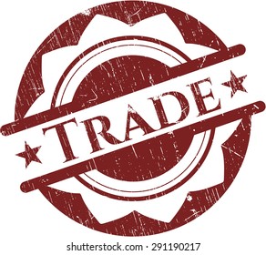 Trade grunge seal