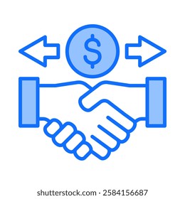 Trade Icon Element For Design