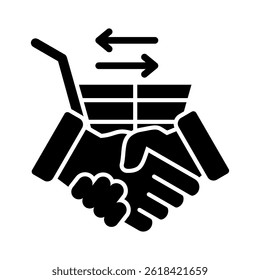 Trade Icon Element For Design