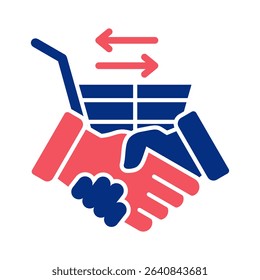 Trade Icon Element For Design
