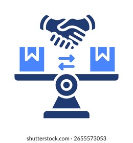 Trade Icon Element For Design