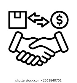 Elemento de icono comercial para el diseño