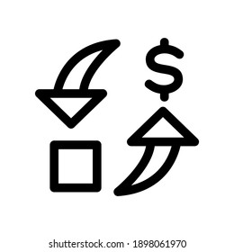 trade icon or logo isolated sign symbol vector illustration - high quality black style vector icons
