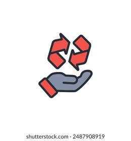 trade icon. vector.Editable stroke.linear style sign for use web design,logo.Symbol illustration.