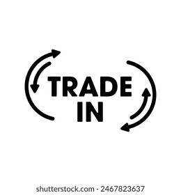 Trade In, Trade In Value, Trade In Arrow, Arrow Vector, Car Trade In, Vehicle, Used Car, Vector Illustration