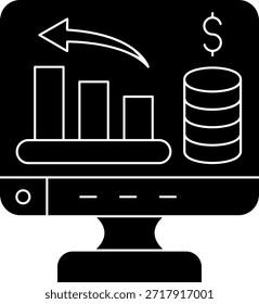 Línea de comercio Vector Icon Design