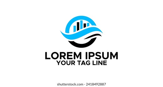 trade logo in circle shape