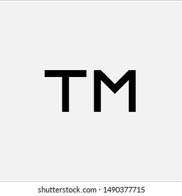 Trade Mark Icon - Abbreviation of TM : Sign & Symbol, Logo Vectors.
