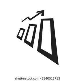 Trade market maker vector icon design template