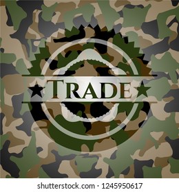 Trade on camo texture