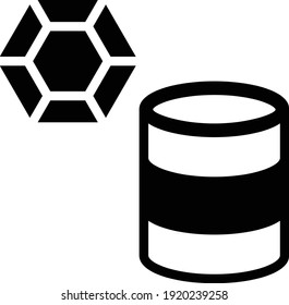 Trade or Quick Loan Services Business Symbol on White background, Pawn Shop Concept Vector Glyph Icon Design, 