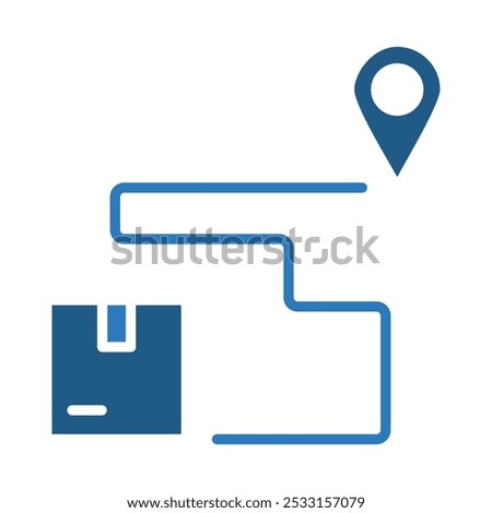 Trade Routes icon line vector illustration