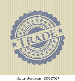Trade rubber grunge texture stamp