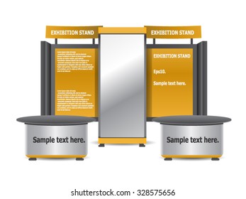 Trade, Sales Complete Exhibition Stand Editable