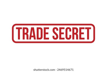 Trade Secret Stamp. Trade Secret Rubber grunge Stamp Seal