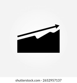 mercado de ações de negociação cripto bitcoin ícone de negociação símbolo ilustração vetor eps10 modelo de logotipo design
