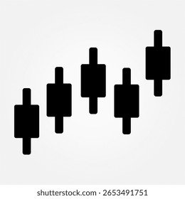 mercado de ações de negociação cripto bitcoin ícone de negociação símbolo ilustração vetor eps10 modelo de logotipo design 