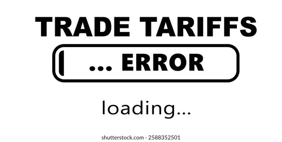 Trade tariffs newspaper. Import or export conflict, war. Increasing on imported goods. International trade and tax concept, tariff affecting global trade, increasing on imported goods. News paper.