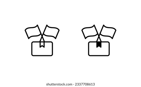 Trade Union icon design with white background stock illustration
