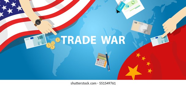 Trade War America China Tariff Business Global Exchange International