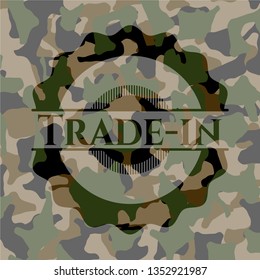Trade-in on camouflage pattern