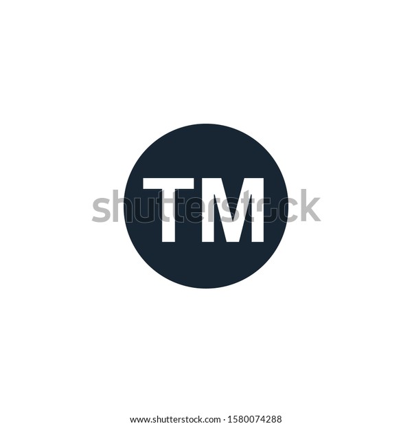 Vector De Stock Libre De Regalias Sobre Icono Creativo De Marca Registrada De