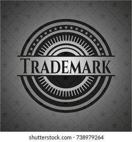 Trademark dark emblem