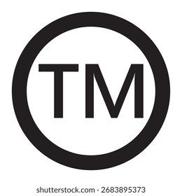 Logotipo de Vector de icono plano de Marca comercial