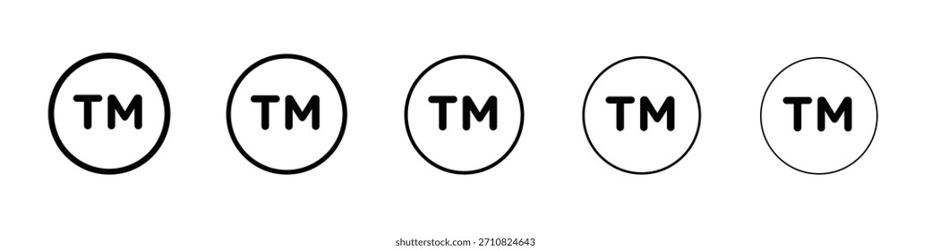 Marca comercial icono de diseño, logotipo, App, interfaz de usuario. Ilustración vectorial, EPS