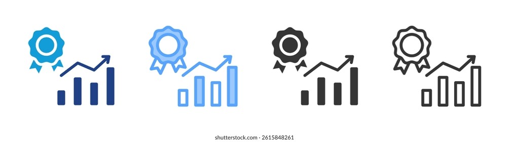 Trademark icon set multiple style collection