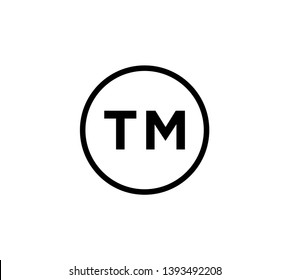 Trademark Icon Vector Logo Template Stock Vector (Royalty Free ...
