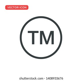 Trademark Register Symbol Icon Vector Illustration Design
