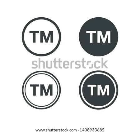 Trademark Register Symbol Icon Vector Illustration Design