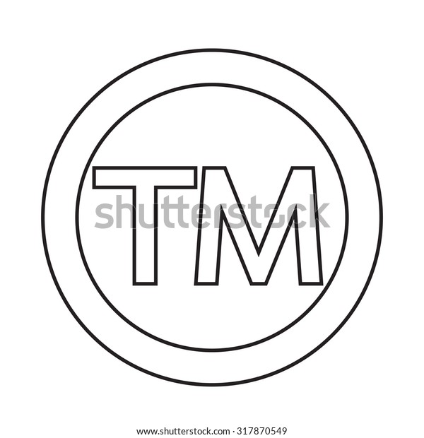 Trademark Symbol Icon Stock Vector (Royalty Free) 317870549 | Shutterstock