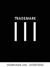 Trademark unisex t-shirt design | this design for print-on-demand t-shirt printing businesses and to upload online stores as well. It's 100% royalty free.100% editable Eps 10 format. 