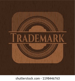 Trademark wood signboards