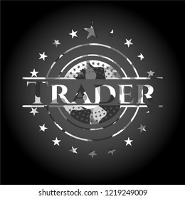 Trader grey camo emblem