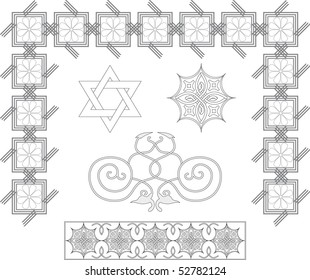 Tradicional Pattern vector