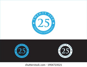 Trading Company Logo or Icon Design Vector Image Template