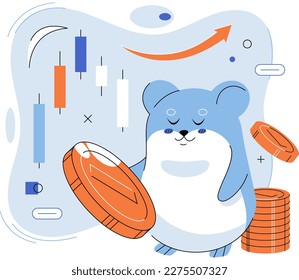 Trading hamster, user who does not understand economics and finance, dreams of getting rich on cryptocurrency, novice traders who make wrong decisions due to emotions or panic. Inexperienced investor